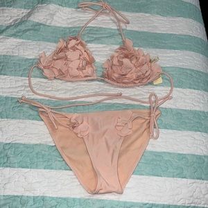 NWT RARE The Dreamiest, Gorgeous Rose Petal Bikini